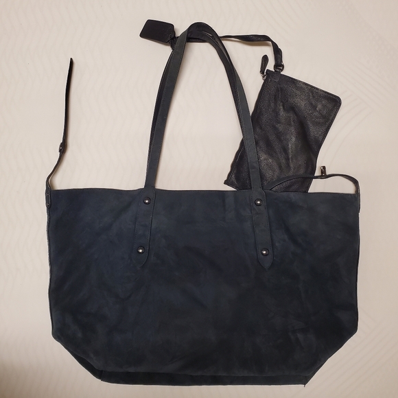 Coach leather / suede reversible tote - Picture 5 of 8